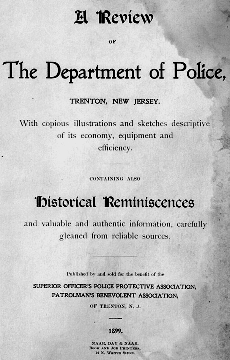 Trenton Nj Police Records